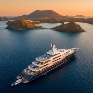 Komodo Super Yacht Charter: The Ultimate Luxury Indonesian Escape